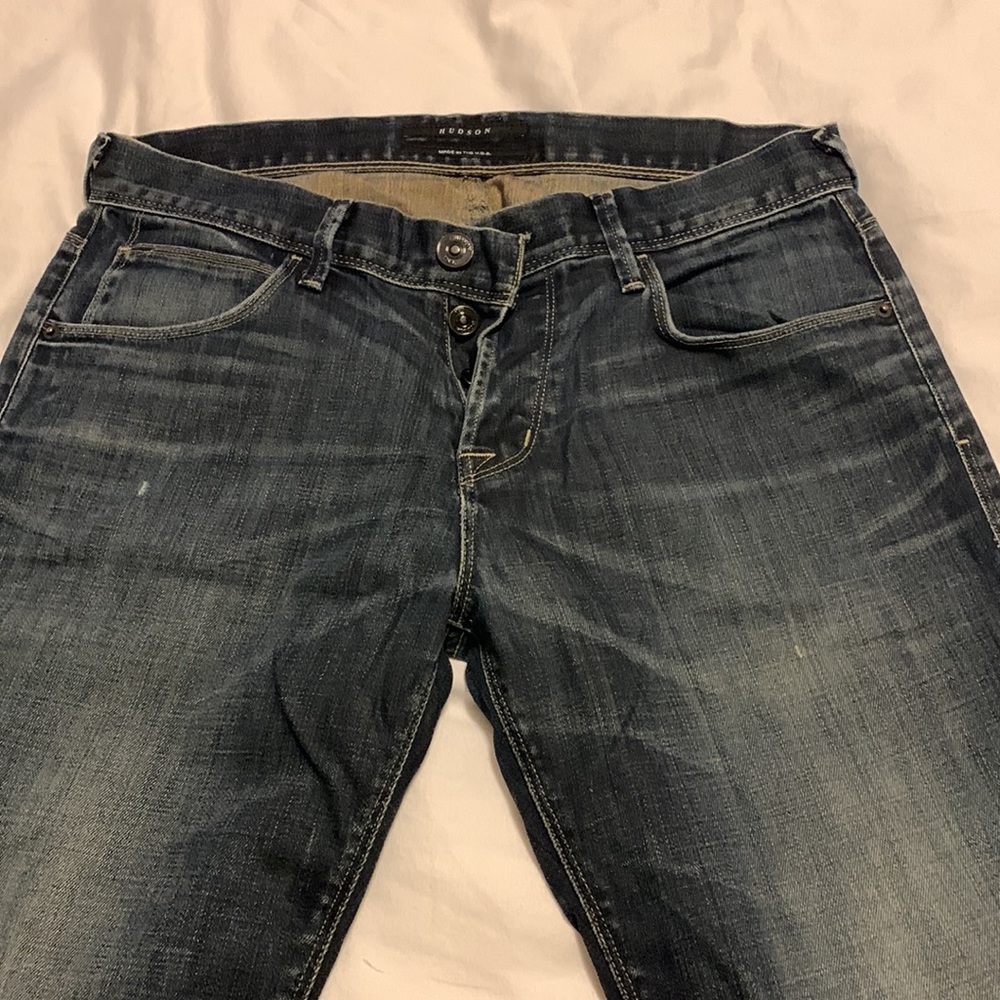 🖤 Hudson Mens Denim Jeans 🖤 - Picture 3 of 5